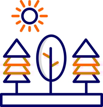 Trees Vector Icon