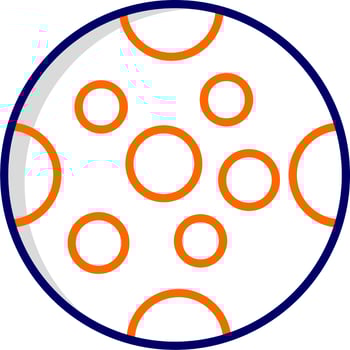 Full Moon Vector Icon