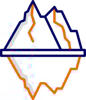 Iceberg Vector Icon