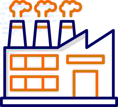 Factory Vector Icon