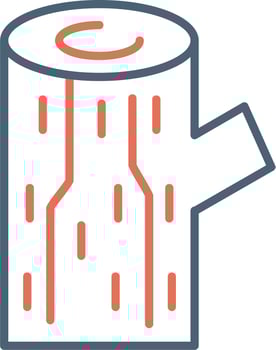 Wood Vector Icon