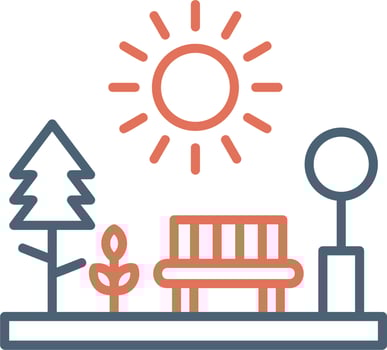 Park vector icon