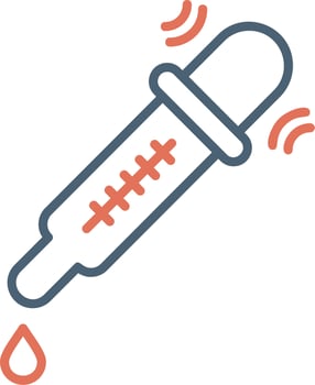Pipette vector icon