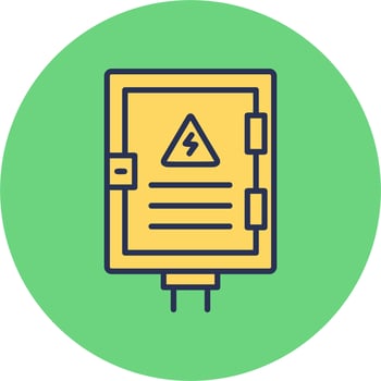 Electrical Panel Vector Icon