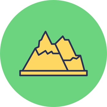 Mountain vector icon