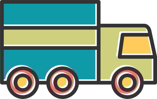 Truck Vector Icon
