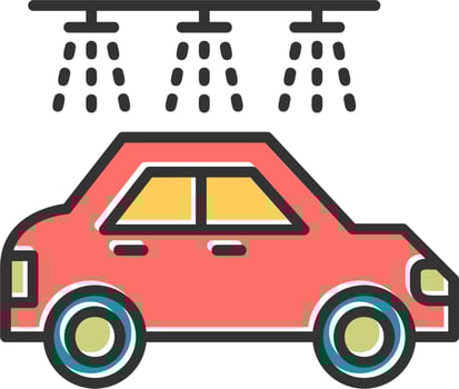 Car Wash Vector Icon
