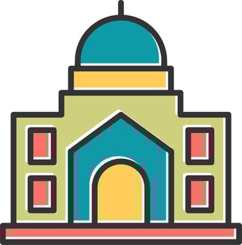 Mosque Vector Icon