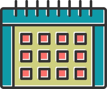 Calendar Vector Icon