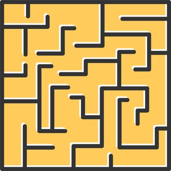 Maze Vector Icon