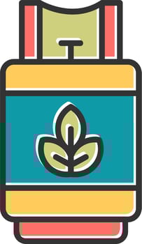 Biogas Vector Icon