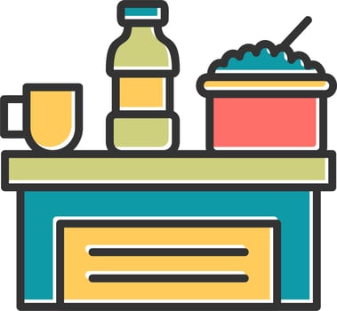 Food Donation Vector Icon