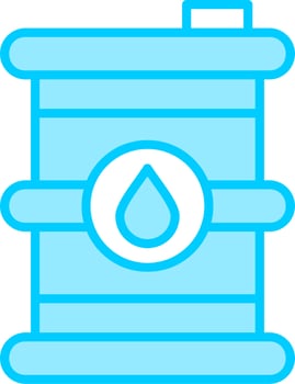 Oil Barrel Vector Icon