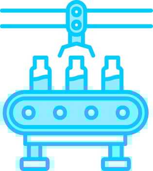 Water Factory Vector Icon