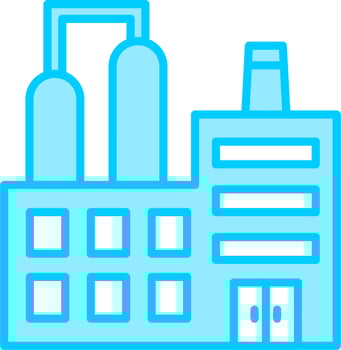 Factory Vector Icon