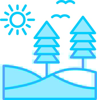 Forest Vector Icon
