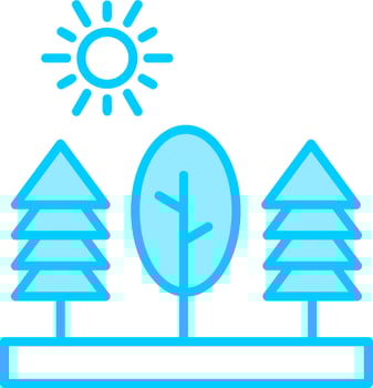 Trees Vector Icon