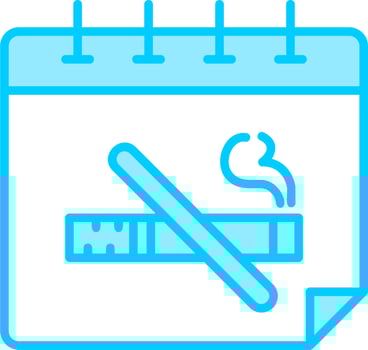 No Tobacco Day Vector Icon