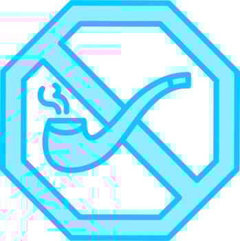 No Smoking Vector Icon