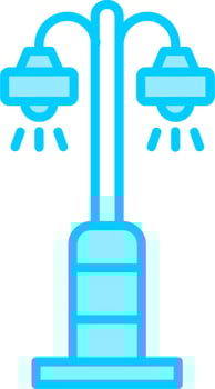Streetlight Vector Icon