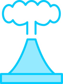Volcano Vector Icon