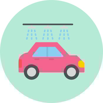 Car Wash Vector Icon