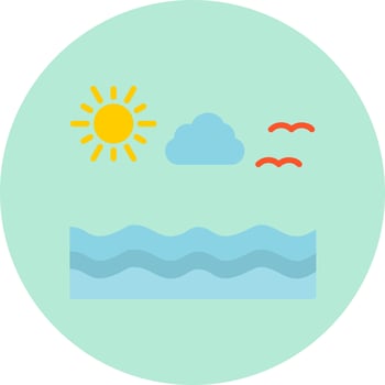 Sea Vector Icon