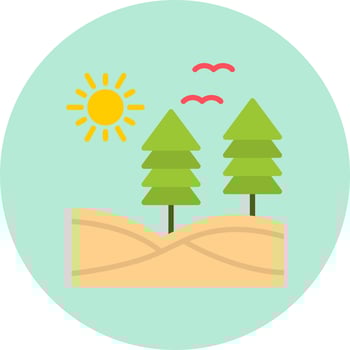 Forest Vector Icon