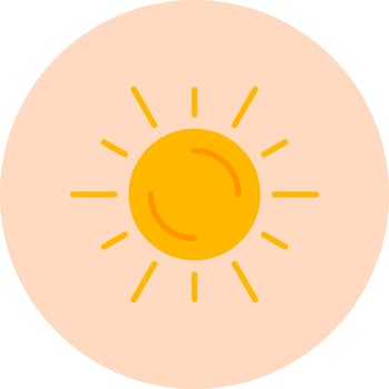 Sun Vector Icon