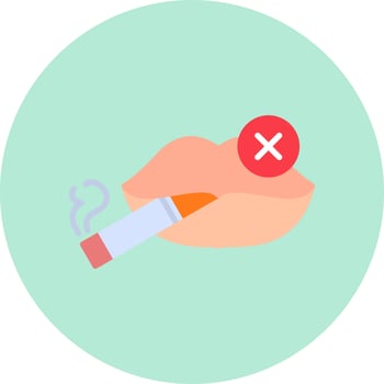 No Smoking Vector Icon