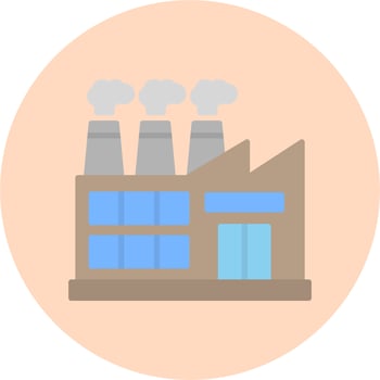 Factory Vector Icon