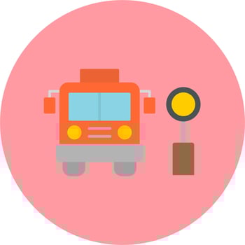 Bus Stop Vector Icon