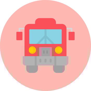Public Transportation Vector Icon