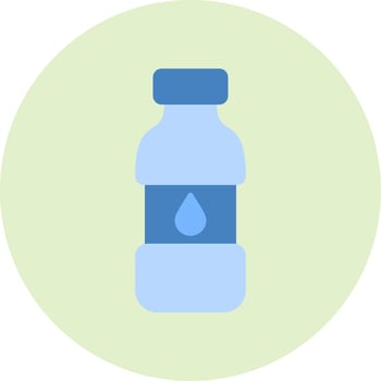 Water Bottle Vector Icon