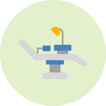 Dentist Chair Vector Icon