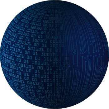 Modern Technology World Map Globe Crop-out png