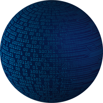Modern Technology World Map Globe Crop-out png