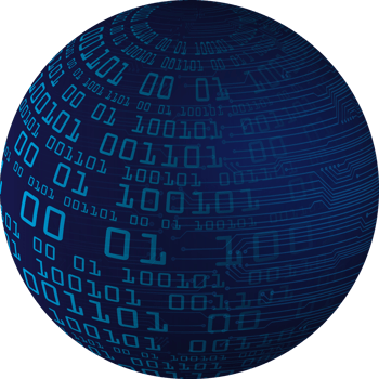 Modern Technology World Map Globe Crop-out png