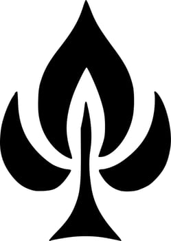 vector illustration of flower icon