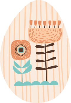 Easter Egg. Illustration png