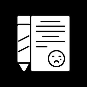 Apology Vector Icon Design