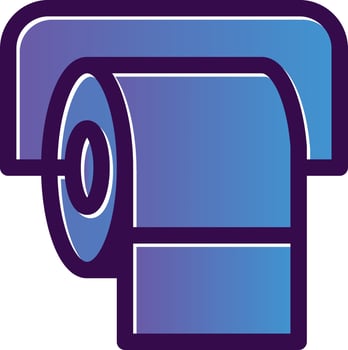 Tissue Paper Vector Icon Design