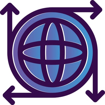 Global Infrastructure Vector Icon Design