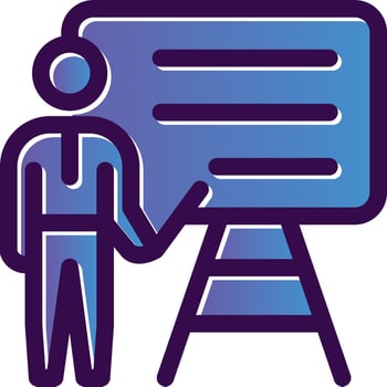 Presentation Vector Icon Design