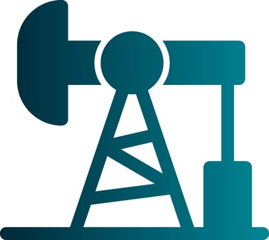 Oil Pump Vector Icon Design