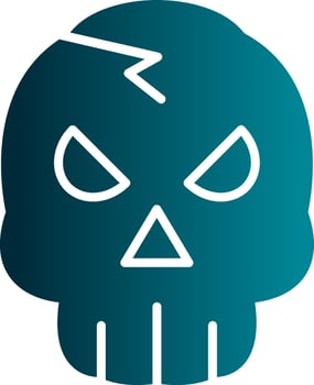 Skull Vector Icon Design