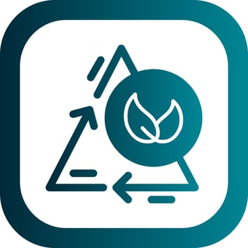 Zero Emission Vector Icon Design