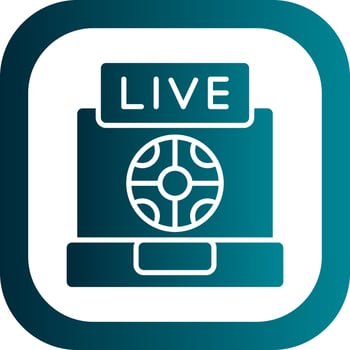Online Gaming Vector Icon Design