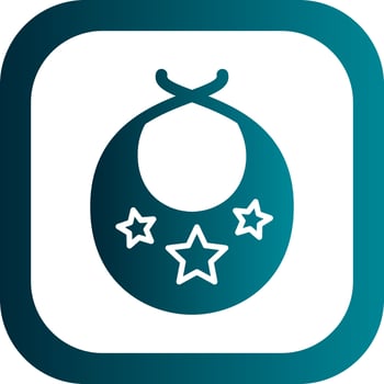 Bib Vector Icon Design