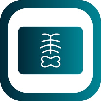 Radiology Vector Icon Design
